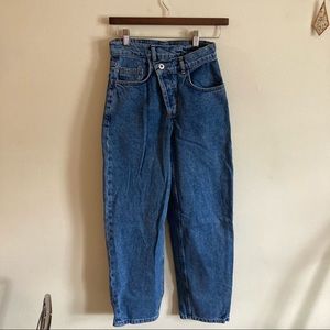 ASOS COLLUSION CROSSOVER DAD JEAN